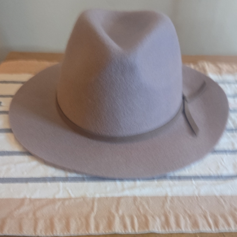 House of Harlow 1960 Soft Gray Fedora - Picture 15 of 15
